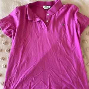 Vineyard Vines Pink Polo